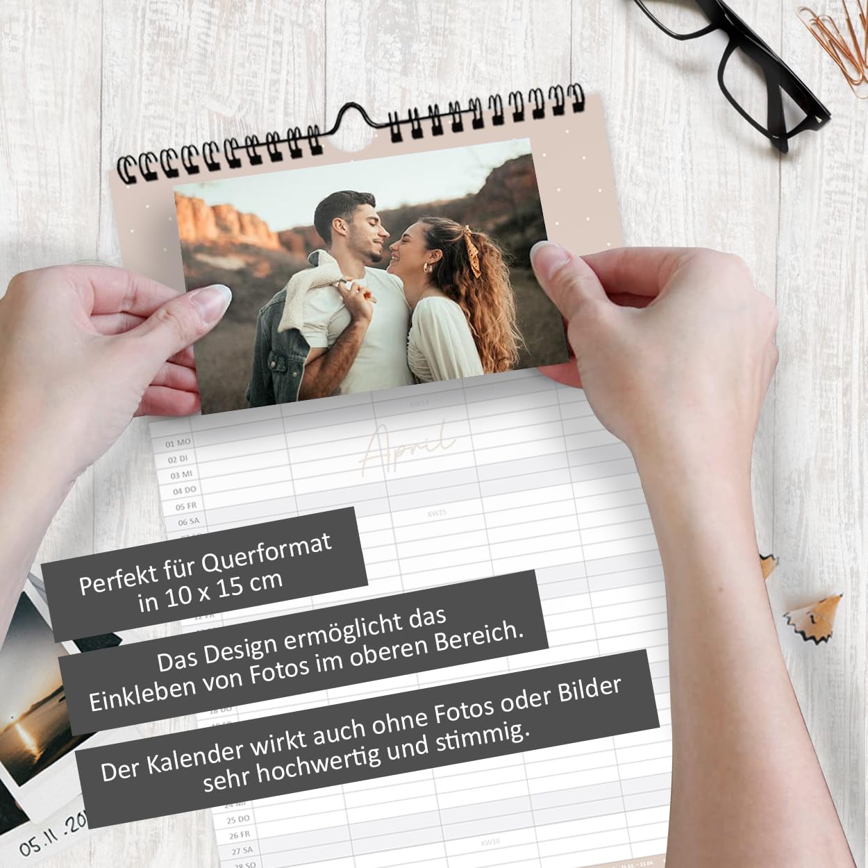 gr-tz-verlag-familienplaner-2024-fotokalender-5-spalten-a4-klein-gold image 4