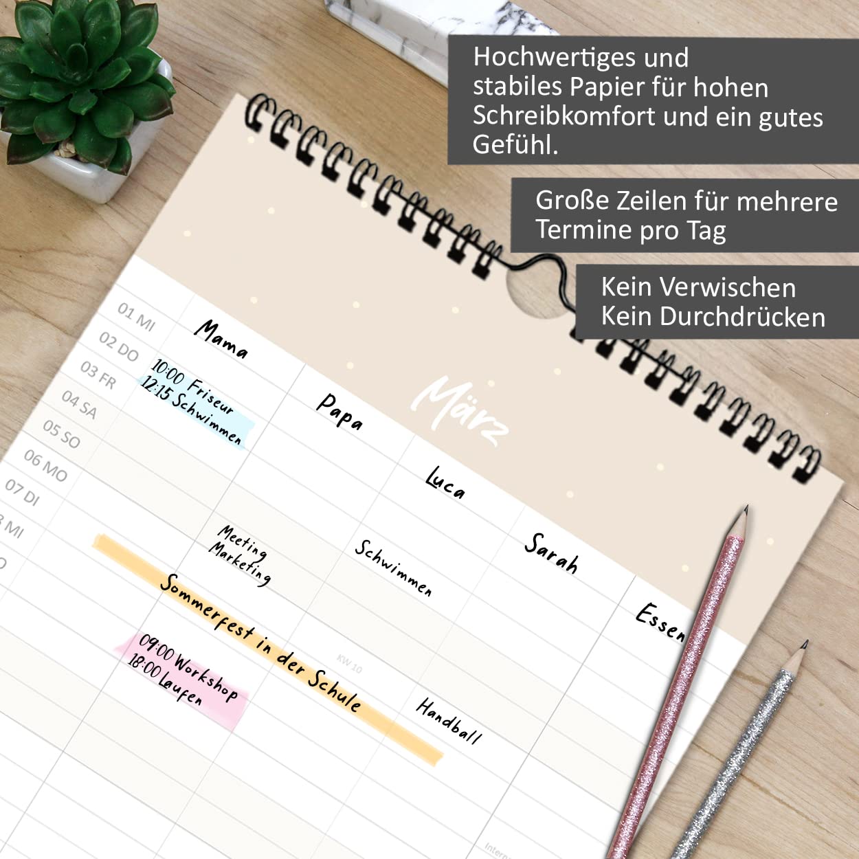 gr-tz-verlag-familienplaner-2023-blattgold-wandkalender-22-x-43-cm-5-spalten image 5