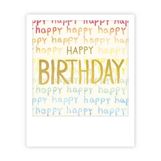 pickmotion-happy-happy-birthday-kleine-postkarte image 1