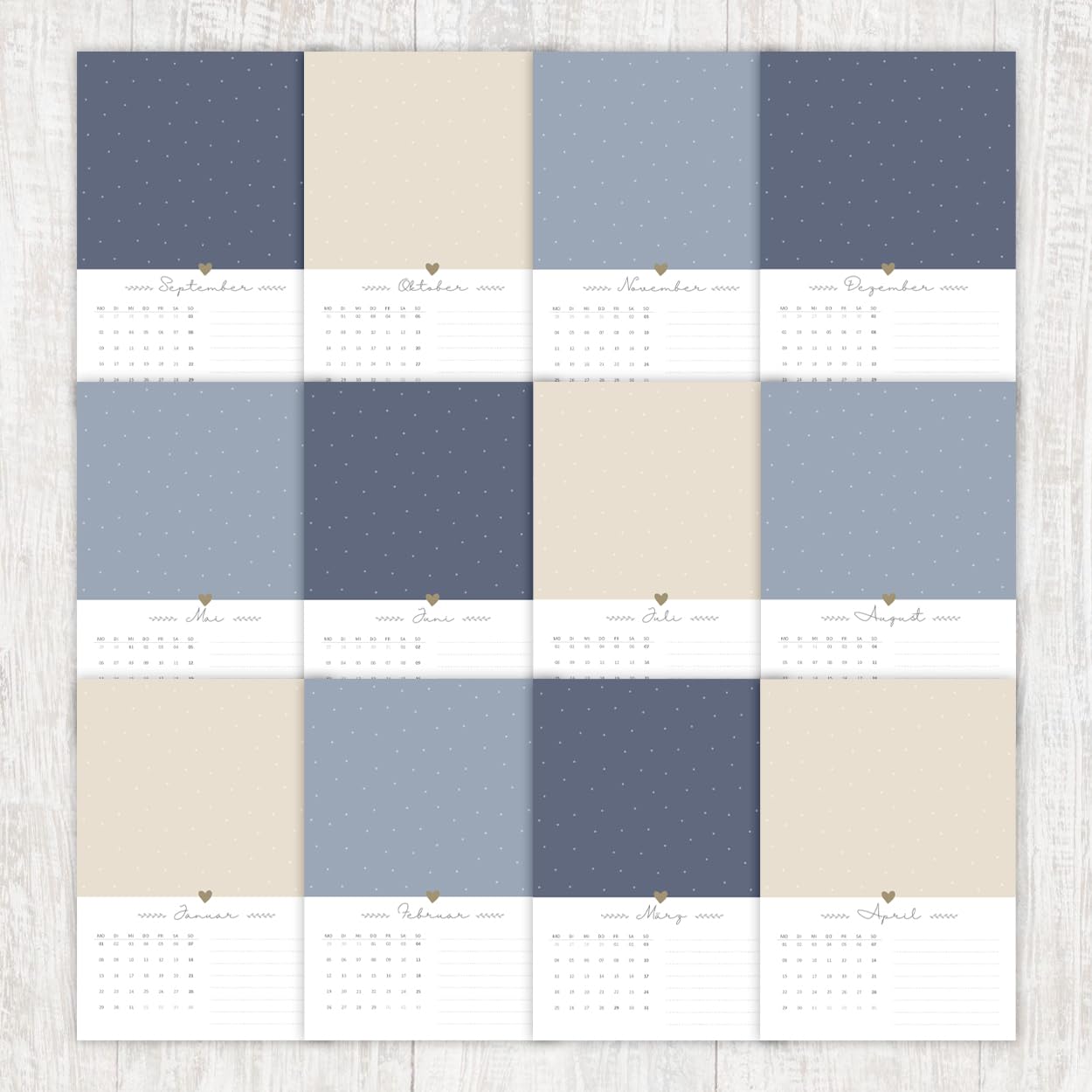 gr-tz-verlag-bastelkalender-blattgold-a4-fotokalender-zum-selbstgestalten image 7