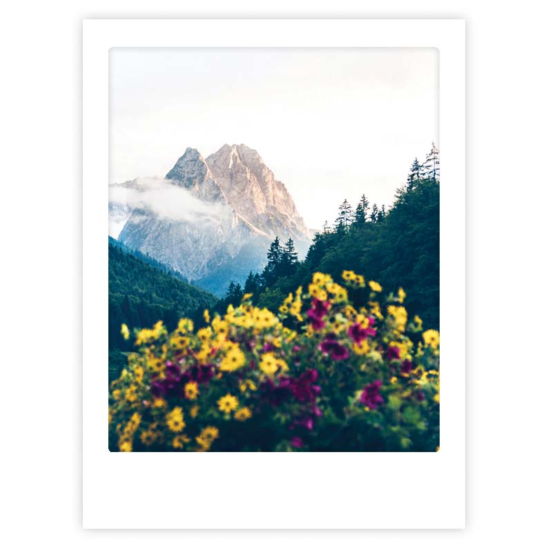 pickmotion-art-poster-wanderlust-mit-echtglas-rahmen image 1