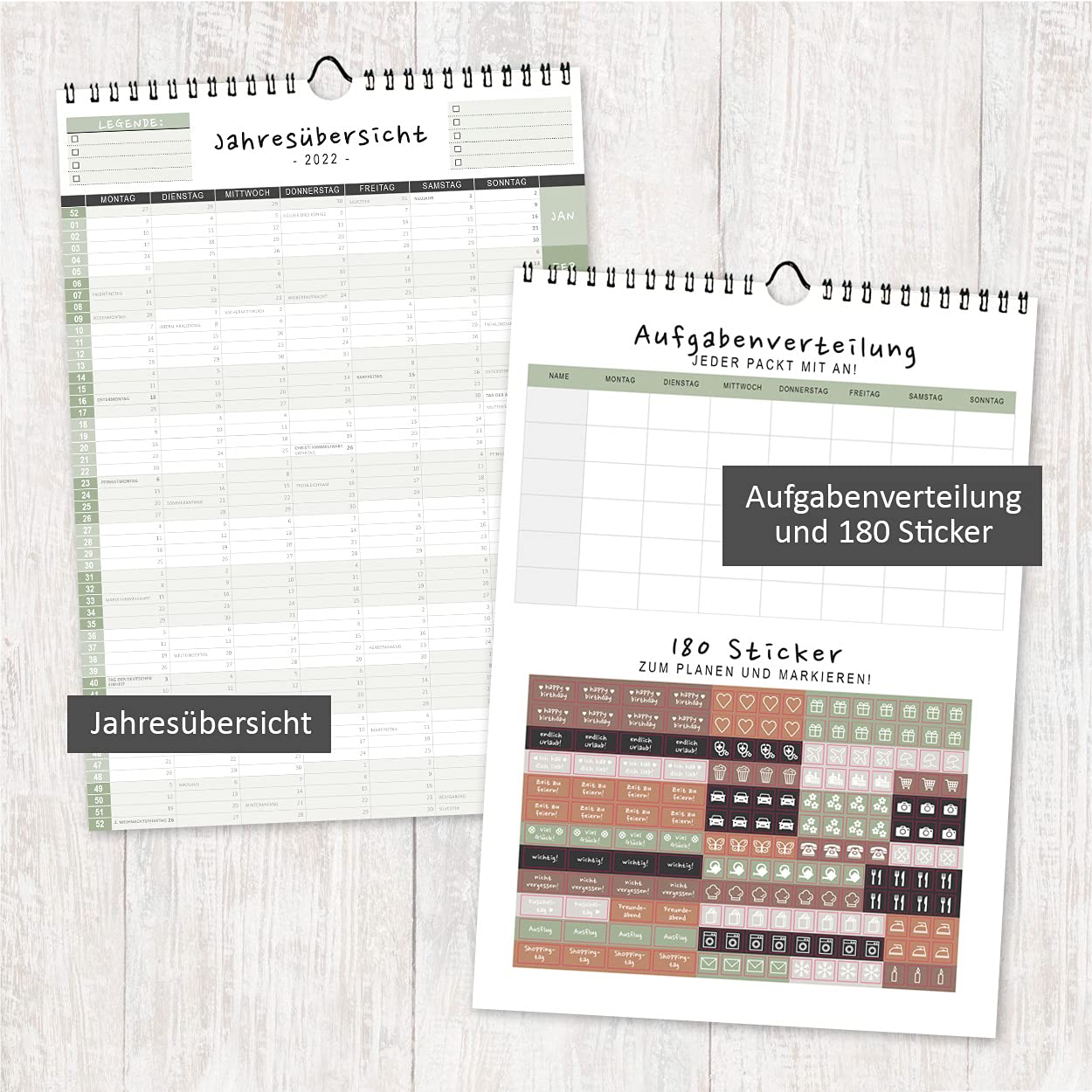 gr-tz-verlag-familienplaner-wandkalender-a4-mit-5-spalten-180-stickern image 4