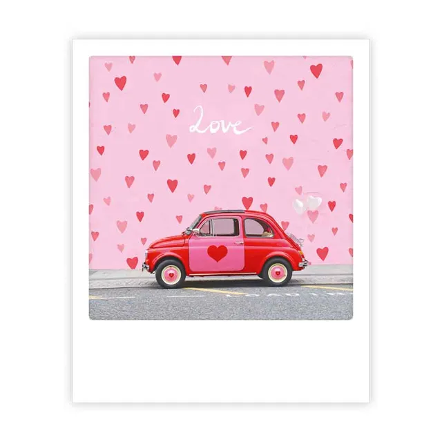 pickmotion-love-postkarte-im-sofortbild-stil image 1