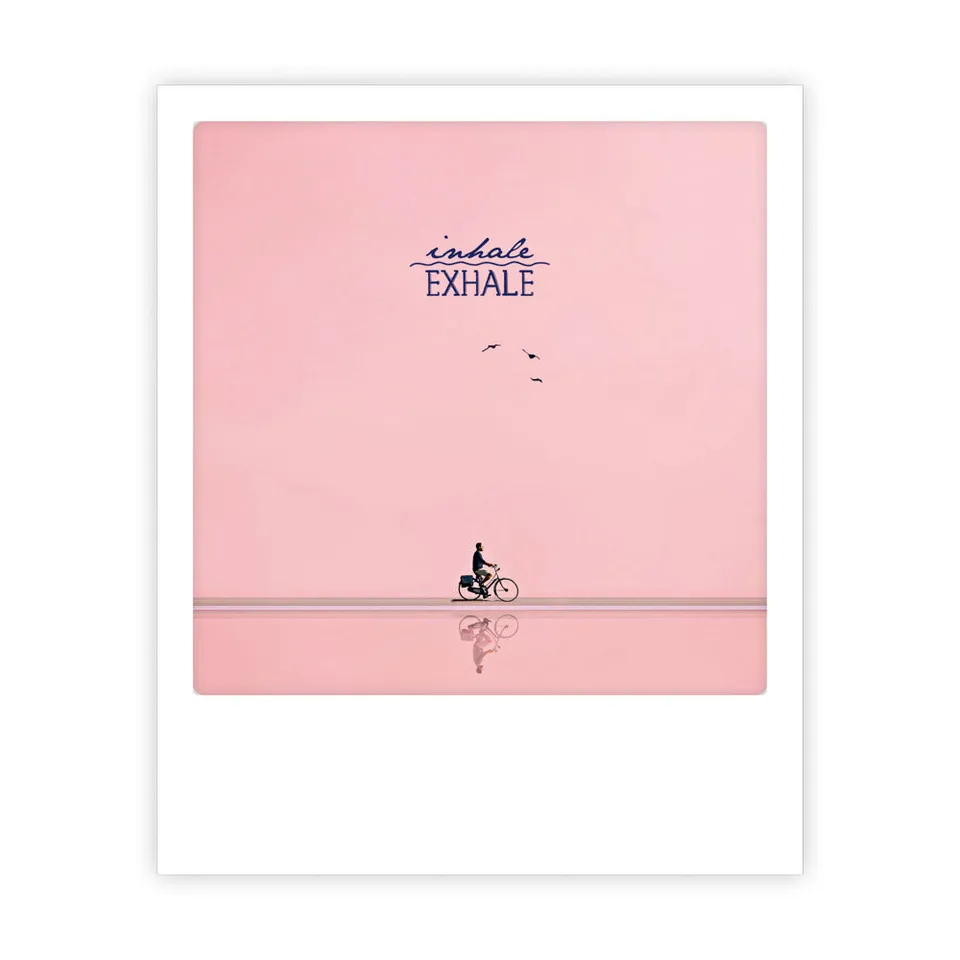 pickmotion-inhale-exhale-postkarte-sofortbild-stil-einzelmotiv image 1