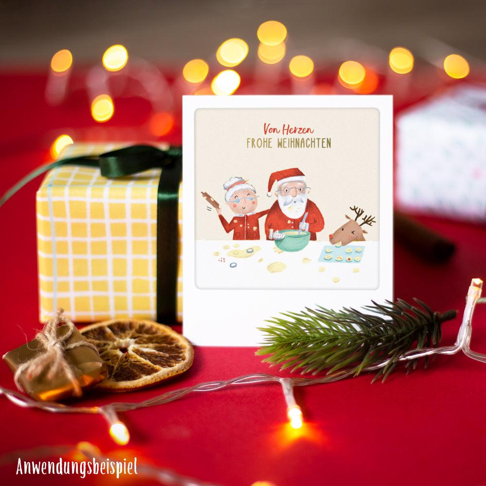 pickmotion-glanzvolle-weihnachzeit-5er-kleine-postkarten-set-9x11-cm image 3