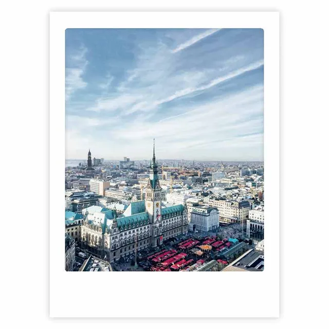pickmotion-himmel-uber-hamburg-art-poster-mit-echtglas-rahmen image 1