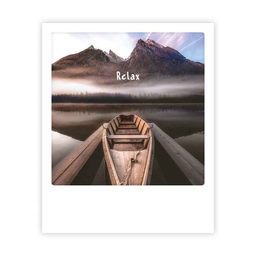 pickmotion-relax-boat-postkarte-einzelmotiv image 1