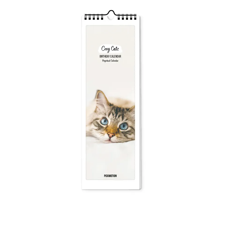 pickmotion-cozy-cats-geburtstagskalender-12x36-immerw-hrend image 1
